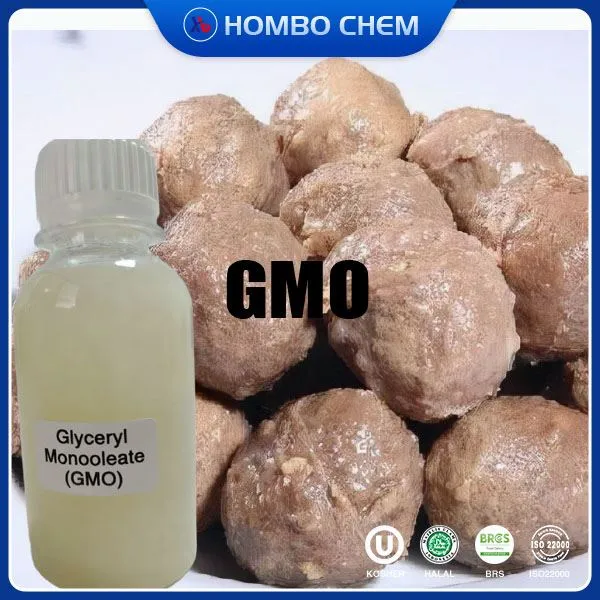 Emulsionante Gliceril Monooleato nell'applicazione sulla carne CAS 111-03-5 OGM